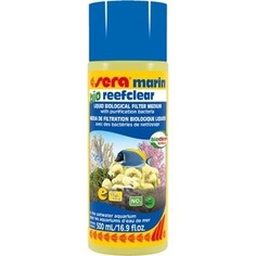 Препарат SERA MARINE BIO REEF CLEAR Liquid Biologocal Filter Medium with Bacteria для биологической очистки воды в морском аквариуме 500мл