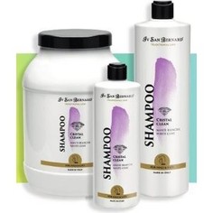 Шампунь Iv San Bernard Traditional Line Cristal Clean White Coat Shampoo для устранения желтизны белой шерсти животных 3 л