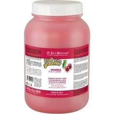 Шампунь Iv San Bernard Fruit of the Grommer Black Cherry Shampoo for Short Coat с протеинами шелка для короткой шерсти животных 3.25 л