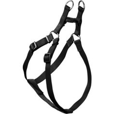 Шлейка Hunter Smart Harness Ecco Sport Quick L/25 (52-74/55-79 см) нейлон черная для собак