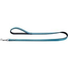 Поводок Hunter Leash Capri 20/100 кожа бирюзовый для собак