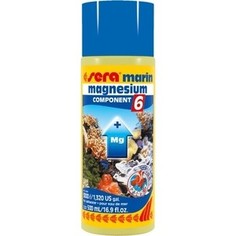 Препарат SERA MARINE MAGNESIUM COMPONENT 6 насыщение воды магнием для морских аквариумов 500мл