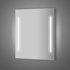 Зеркало Evoform Lumline 60х75 см, с 2-мя встроенными LUM- светильниками 40 W (BY 2015)