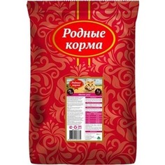 Сухой корм Родные Корма Мясное рагу 26/12 для взрослых кошек 3/5 пуда 10 кг