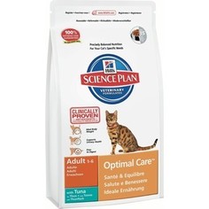 Сухой корм Hills Science Plan Optimal Care Adult with Tuna с тунцом для кошек 2кг (8738)
