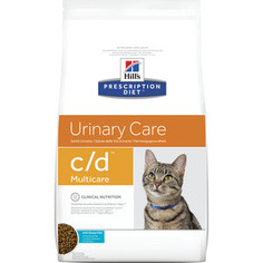 Сухой корм Hills Prescription Diet c/d Urinare Care Milticare with Ocean Fish с рыбой диета при профилактике МКБ для кошек 1,5кг (9184)