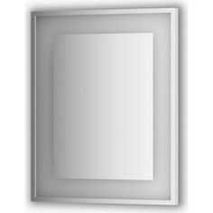 Зеркало в багетной раме поворотное Evoform Ledside со светильником 18 W 60x75 см (BY 2201)