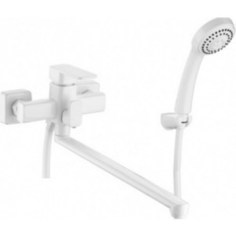 Смеситель для ванны Elghansa Mondschein White белый (5302235-White)