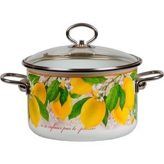 Кастрюля эмалированная 1.5 л Vitross Limon (1SB165S)