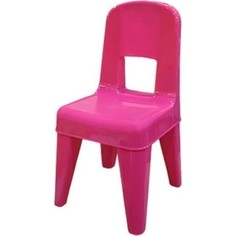 Стульчик детский Little Angel Детский стул Я расту розовый р-р 30*32*58см (уп2)