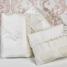 Одеяло для люльки PICCI luxary flora hearts сердечки, cream, кремовый i47s22-09