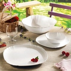 Столовый сервиз 19 предметов Luminarc Lotusia (P0540 / К8432)