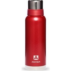 Термос 1.2 л Арктика с узким горлом (американский дизайн) красный 106-1200