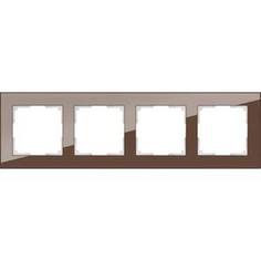 Рамка Werkel Favorit мокко WL01-Frame-04