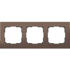 Рамка Werkel Aluminium алюминий коричневый WL11-Frame-03