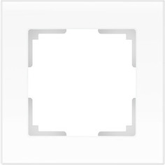 Рамка Werkel Favorit на 1 пост белый матовый WL01-Frame-01