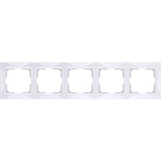 Рамка Werkel Snabb Basic на 5 постов белый WL03-Frame-04