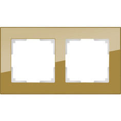 Рамка Werkel Favorit на 2 поста бронзовый WL01-Frame-02