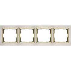 Рамка Werkel Snabb слоновая кость/золото WL03-Frame-04-ivory/GD