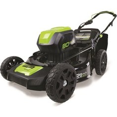 Газонокосилка аккумуляторная GreenWorks 80V, 46 см (2500907)