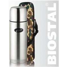 Термос 1.2 л Biostal Охота в чехле NBP-1200B