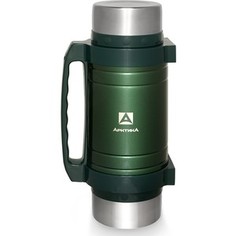 Термос 2.5 л Арктика с супер-широким горлом универсальный (202-2500Б зелёный)