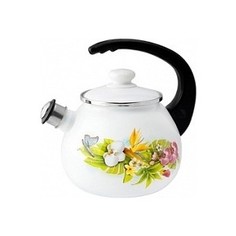 Чайник эмалированный со свистком 2.5 л Idilia Аванта (I2711/2)