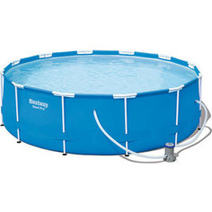 Бассейн каркасный Bestway 56260 366х100 см, 9150л, фильтр-насос 2006л/ч