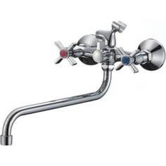 Смеситель для ванны РМС SL118 с длинным изливом (SL118-140)