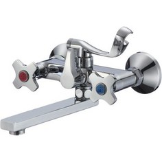 Смеситель для ванны РМС SL115 с коротким изливом (SL115-142E)