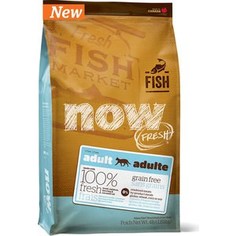 Сухой корм NOW FRESH Cat Adult Grain Free Trout,Salmon & Herring беззерновой с форелью,лососем и сельдью для кошек с чувствительным ЖКТ 1,82кг (9235)