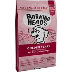 Сухой корм BARKING HEADS Senior Dog Golden Years For Dogs 7 Years+ with Chicken &Trout с курицей и форелью для собак старше 7лет 12кг (0247/18135)