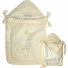 Конверт на выписку Золотой гусь Бэби Элит жёлтый 6063