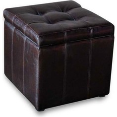 Пуф DreamBag Модерна коричневая кожа