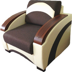 Кресло-Кровать Галактика Паркер mercury milk 228, alba dark brown