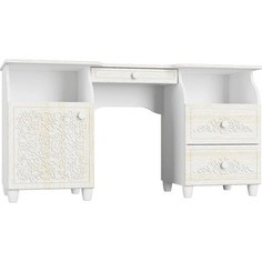 Стол Compass СО-9 Премиум белый струк ясень патина