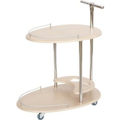 Стол сервировочный Калифорния мебель Фуршет Дуб