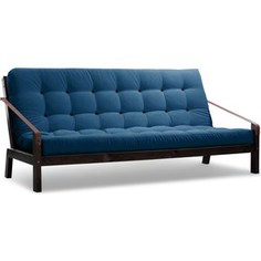 Диван Anderson Локи венге-синий вельвет