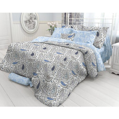 Комплект постельного белья Verossa Евро, Orient paisley, наволочки 50x70 и 70x70 (717595)