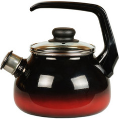 Чайник эмалированный со свистком 3.0 л СтальЭмаль Кармен (4с209я)