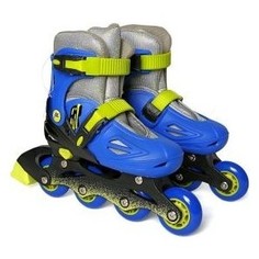 Роликовые коньки Moby Kids р 26-29 сине-зеленый 641019