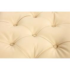 Пуф Мебельстория Брага-1 бежевый