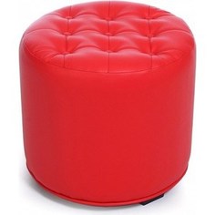 Пуф Мебельстория Рокко красный