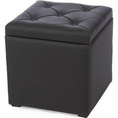 Пуф Мебельстория Тони-2 черный