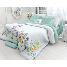 Комплект постельного белья Verossa 1,5 сп, перкаль, Shamrok, 2 наволочки 70x70 (718691)