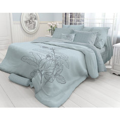 Комплект постельного белья Verossa 1,5 сп, Indigo Grain, наволочки 70x70 (717546)