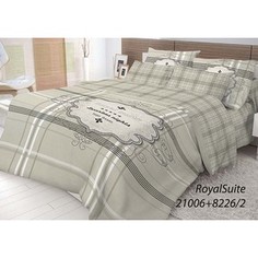 Комплект постельного белья Волшебная ночь Евро, ранфорс, Royal Suite с наволочками 50x70 (702213)