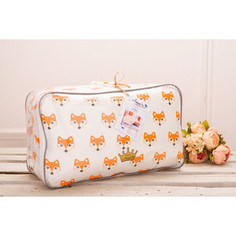 Комплект в кроватку AmaroBaby 19 предметов (7+12 бортиков) LUCKY Premium (оранжевый,поплин/бязь)