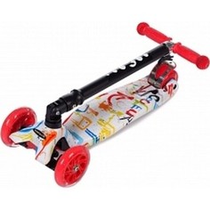 Самокат 3-х колесный BabyHit Enjoy Fold Red