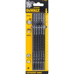 Пилки для лобзика DeWALT 180мм 5шт T744D (DT 2167)